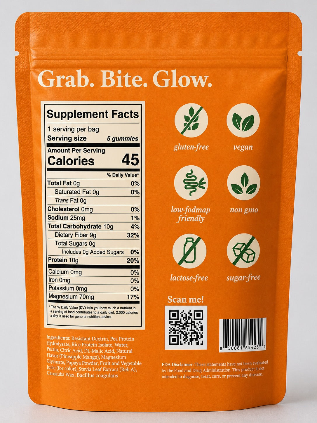 Protein Fiber Gummies - 8 Sachet Variety Pack