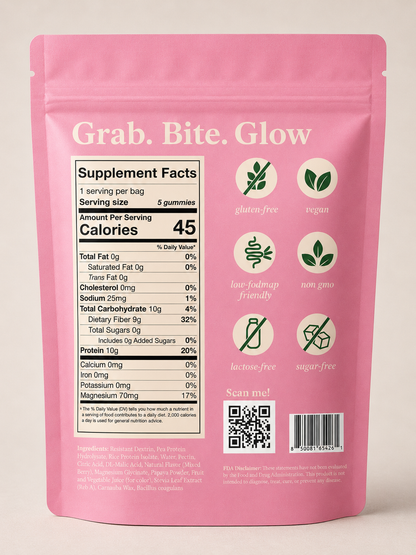 Protein Fiber Gummies - 8 Sachet Variety Pack